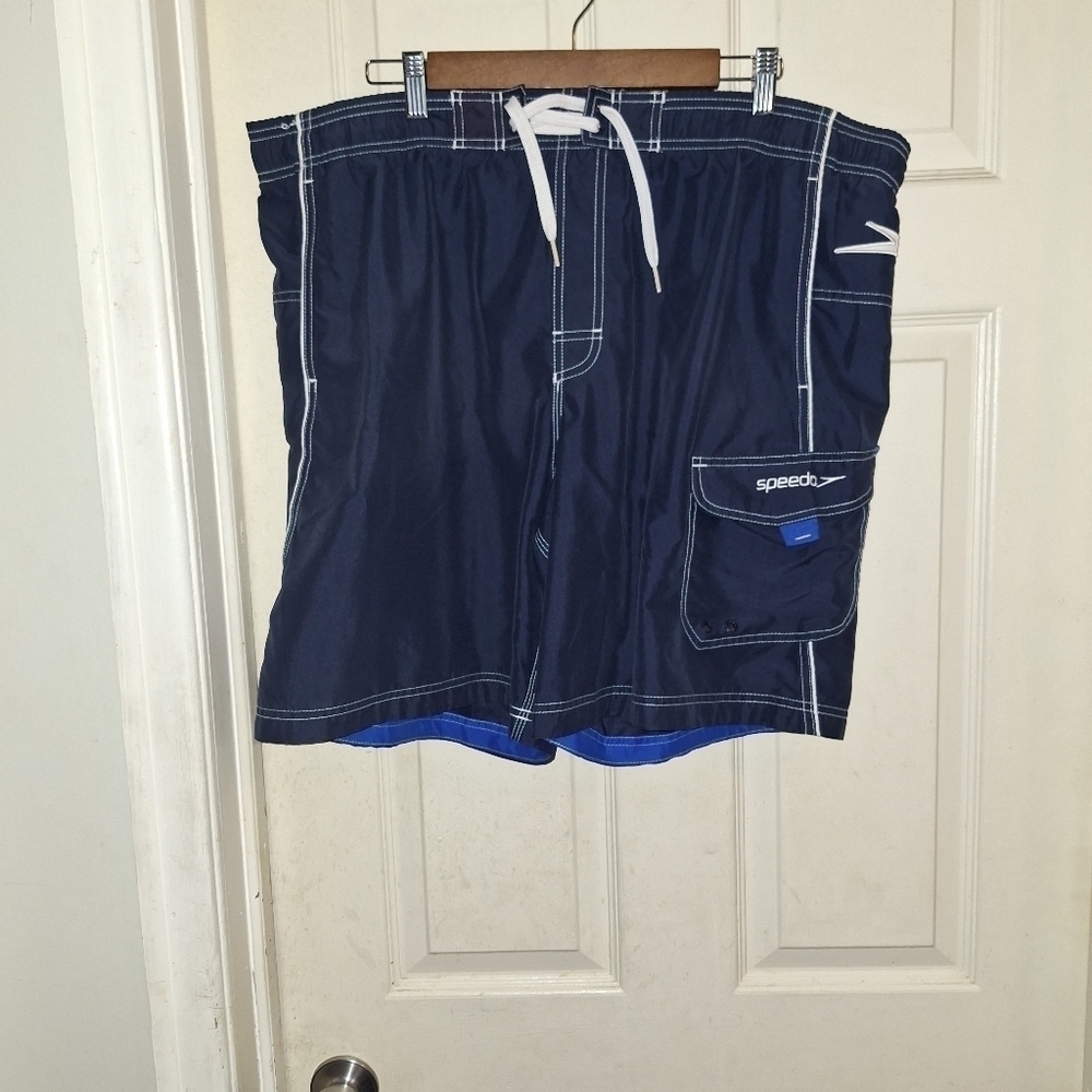 Speedo swimming trunks size large